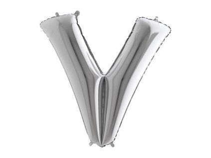 Fóliový balónek písmeno V 102 cm - barevné varianty