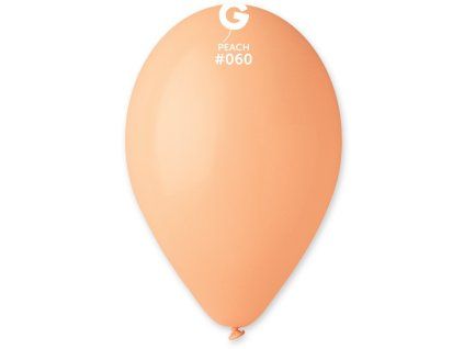 Kulatý latexový balónek 30 cm - Broskvová oranžová #060