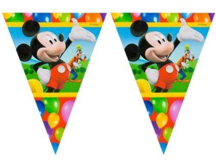 Vlaječková girlanda Mickey Playful 230 cm