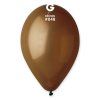 #048 Kulatý latexový balónek 30 cm - Hnědá
