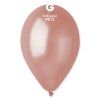 Kulatý latexový balónek 30 cm Rose Gold #071