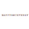 Girlanda - Happy Birthday - Tlapková patrola - 180 x 15 cm