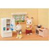 Sylvanian Families - Nábytek - startovací set nábytků a chocolate králík taťka