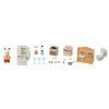 Sylvanian Families - Nábytek - startovací set nábytků a chocolate králík taťka