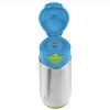 B.box Termoska na pití SPORT 500ml - modrá/zelená