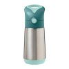B.box TERMOSKA NA PITÍ S BRČKEM 350 ML - EMERALD FOREST