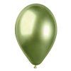 Chromový latexový balónek 33 cm - Shiny Kiwi zelený #105