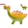 Dinoworld pokladnička porcelánová dinosaurus 21x16cm 2barvy