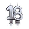 Svíčka na dort "18" pět druhů barev 1ks