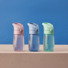 B.Box Láhev na pití s brčkem Junior 380 ml - blush crush
