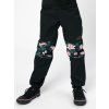 Drexiss softshellové kalhoty MOON FLOWERS - ZATEPLENÉ