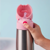 B.Box TERMOSKA NA PITÍ S BRČKEM 500 ML - FLAMINGO FIZZ