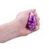 Glamour antistresový míček s křupajícími kuličkami 5cm 4barvy