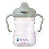 B.box Hrneček s pítkem 4m+ - světle zelený 240 ml