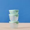 B. box SSada krabiček Snack tubs 3ks - zelené