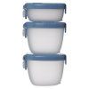B. box Sada krabiček Snack tubs 3ks - modré