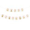 Papírová girlanda Kitty Happy Birthday, 180 cm