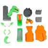 MONSTER JAM - Hrací set DUELING DRAGON, 1:64