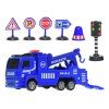 Policejní stanice s auty