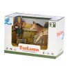 ZooLandia Farma 2 malý set farmářka a strakaté hříbě