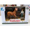 ZooLandia Farmář a hnědý kůň
