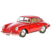 Kinsmart Porsche 356B Carrera 1:32 13cm kov zpětný chod