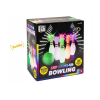 Bowling s kuželkami LED