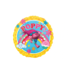 Fóliový balónek kulatý Trolls Poppy! 46 cm