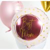 Fóliový balónek kulatý Best Mom 45 cm