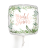 Fóliový balónek hranatý Bridal Shower 43 cm