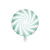 Fóliový balónek kulatý 43 cm Bonbon zelený
