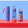 B.box Lahev na pití s brčkem 600 ml - Superman