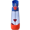 B.box Lahev na pití s brčkem 600 ml - Superman