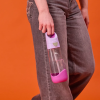 B.Box lahev na pití s brčkem 600 ml - Sugar Plumb