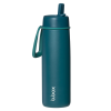 B.box Nerezová termolahev s brčkem 690 ml - Sea Glass