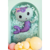Fóliový balónek 109 cm Ryboočka MerCat Gábinin kouzelný domek