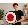 Plush Friends Kawaii Sushi plyšové 60cm barva červená