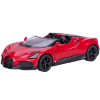 Kinsmart Bugatti Mistral 13cm 1:36 kov zpětný chod
