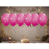 Kulaté latexové balónky Hen Night! - růžové - 28 cm - 6 ks