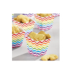 Party košíčky - duhový cik cak - 36 ks