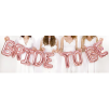 Fóliové balónky text - Bride To Be - 340 x 35 cm - rose gold