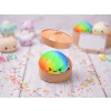 Squishy Dumpling Knedlíček duhový v košíku 1 ks