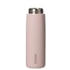 B.box Nerezová termolahev s brčkem 690 ml - blush crush