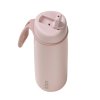 B.box Nerezová termolahev s brčkem 690 ml - blush crush