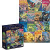 Puzzle - Harry Potter Přebaly z knih - 250 dílků