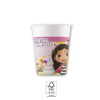 Kelímky papírové Gábinin kouzelný domek - 200 ml - 8 ks