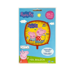Fóliový balónek čtverec - Prasátko Peppa - 43 cm