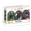 Puzzle - Harry Potter 3 v 1 - 150, 250 a 350 dílků