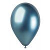 Chromový latexový balónek 33cm SHINY světle modrý #092