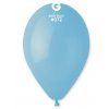 Kulatý latexový balónek 30cm Baby modrá #072